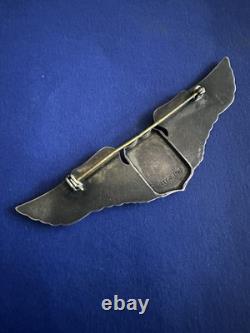 Original Wwii Us Army Air Forces Rare Juarez Sterling Pilot Wings