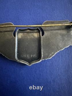 Original Wwii Us Army Air Forces Rare Juarez Sterling Pilot Wings