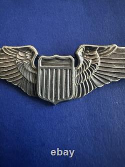 Original Wwii Us Army Air Forces Rare Juarez Sterling Pilot Wings