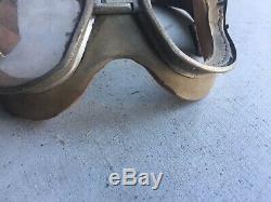 Original Wwii Usaaf Flying Flight Goggles Type An-6530 Us Army Air Forces Pilot