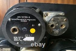 P-51D Mustang Cockpit Instrument Panel with14 0riginal Gauges WWII Army Air Force