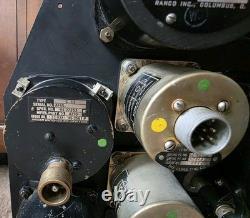 P-51D Mustang Cockpit Instrument Panel with14 0riginal Gauges WWII Army Air Force