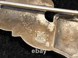 Pair WWII Sterling Army Air Forces Pilot Wings Badge by Balfour RARE 3 2