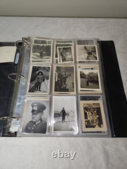 Photo Album with Original Vintage WWII German Photos 120 Plus Army Navy Air