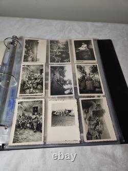 Photo Album with Original Vintage WWII German Photos 120 Plus Army Navy Air