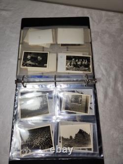 Photo Album with Original Vintage WWII German Photos 120 Plus Army Navy Air