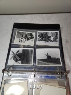 Photo Album with Original Vintage WWII German Photos 120 Plus Army Navy Air