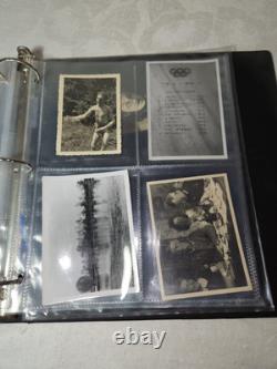Photo Album with Original Vintage WWII German Photos 120 Plus Army Navy Air