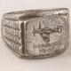 Pilots signet Air force P-51 Mustang US Army WWII Aviation WW2 Silverplated bron