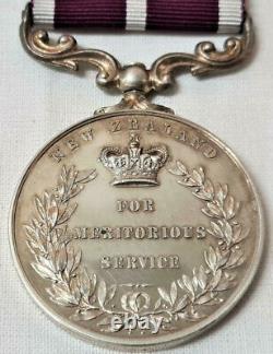 Post WW2 New Zealand Meritorious Service Medal (EIIR) Army Navy Air Force