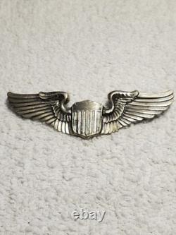 Pre WWII U. S Army Air Force Wing for Pilot Sterling by Amcraft