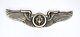 RARE BeverlyCraft WWII Sterling Silver U. S. Army Air Force Air Crew Wings Corps