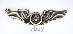 RARE BeverlyCraft WWII Sterling Silver U. S. Army Air Force Air Crew Wings Corps