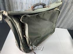 RARE U. S. WWII U. S. Army Air Forces B-4 Flight Bag Garment Bag USAAF