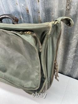 RARE U. S. WWII U. S. Army Air Forces B-4 Flight Bag Garment Bag USAAF