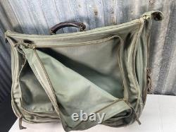 RARE U. S. WWII U. S. Army Air Forces B-4 Flight Bag Garment Bag USAAF