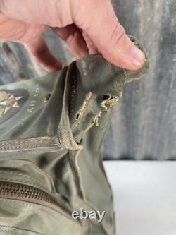 RARE U. S. WWII U. S. Army Air Forces B-4 Flight Bag Garment Bag USAAF