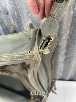 RARE U. S. WWII U. S. Army Air Forces B-4 Flight Bag Garment Bag USAAF