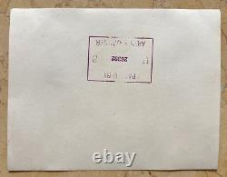 RARE! WW2 US ARMY 8TH AIR FORCE with INTEGRATED GROUND CREW ARMY CENSORED PHOTO
