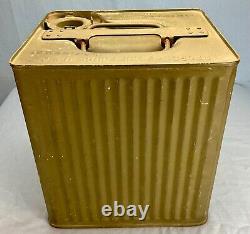 RARE! WW2 United States Army Air Force Empty Aviation Can, NICE! B17/B24