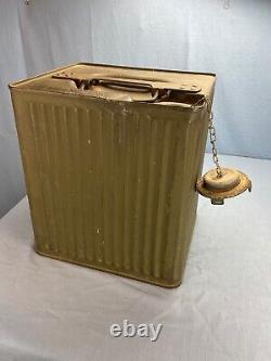 RARE! WW2 United States Army Air Force Empty Aviation Can, NICE! B17/B24