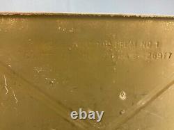 RARE! WW2 United States Army Air Force Empty Aviation Can, NICE! B17/B24