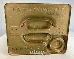 RARE! WW2 United States Army Air Force Empty Aviation Can, NICE! B17/B24