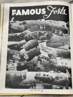 RARE WW2 WWII USAAF US Army Air Force 452nd Bombardment Group Book with SIGNATURES