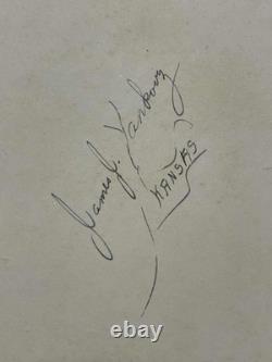 RARE WW2 WWII USAAF US Army Air Force 452nd Bombardment Group Book with SIGNATURES