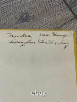 RARE WW2 WWII USAAF US Army Air Force 452nd Bombardment Group Book with SIGNATURES