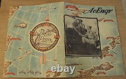 RARE WWII 1945 AV ENGR MagazineU. S. Army AIR ENGINEERSIwo JimaPACIFIC