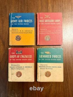 RARE WWII Army Air Forces Military Militaria Books Manuals Set 1943 Rand McNally