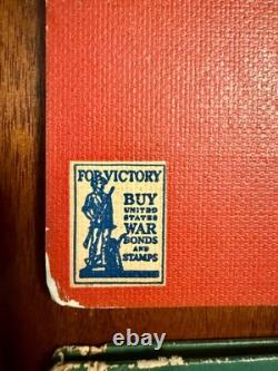 RARE WWII Army Air Forces Military Militaria Books Manuals Set 1943 Rand McNally