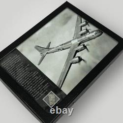 RARE! WWII B-29 Superfortress Aircraft Fragment Pacific Army Air Force Display