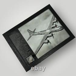 RARE! WWII B-29 Superfortress Aircraft Fragment Pacific Army Air Force Display