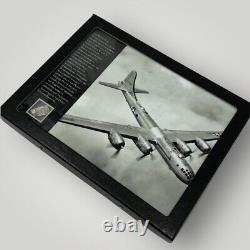 RARE! WWII B-29 Superfortress Aircraft Fragment Pacific Army Air Force Display
