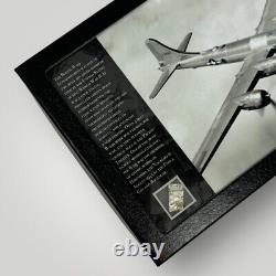 RARE! WWII B-29 Superfortress Aircraft Fragment Pacific Army Air Force Display