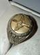 RARE WWII Solid Sterling Silver Gold-Tone U. S. Army Air Corps Ring Size 9.5
