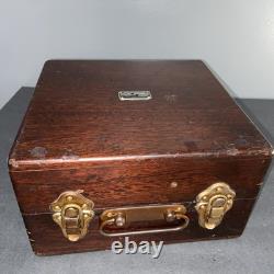 RARE WWII US Army Air Forces USAAF A-10 Aircraft Wood Box Sextant Fairchild Corp