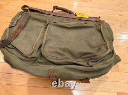RARE WWII U. S. Army Air Forces Flight Bag Garment Bag Suitcase Clothing Canvas