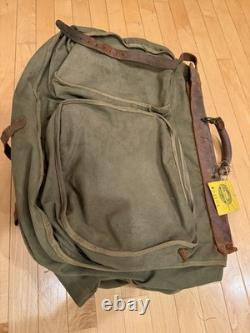 RARE WWII U. S. Army Air Forces Flight Bag Garment Bag Suitcase Clothing Canvas