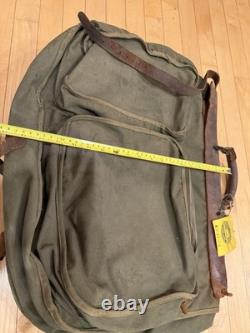RARE WWII U. S. Army Air Forces Flight Bag Garment Bag Suitcase Clothing Canvas