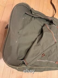 RARE WWII U. S. Army Air Forces Flight Bag Garment Bag Suitcase Clothing Canvas
