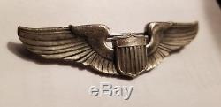 Rare 1919-ww2 AAC Army Air Corps Pilot Wing By Noble Co