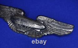 Rare Authentic WW2 U. S. Army Air Corps/Force Airship Pilot Wings Sterling Silver