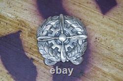 Rare GEMSCO made WWII U. S. Army Air Corps / Force Technician Badge STERLING