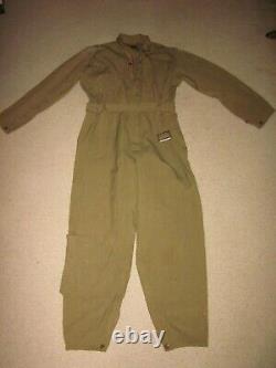 Rare Genuine vintage WWII US Army Air Forces A-4 flight suit size 42