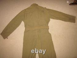 Rare Genuine vintage WWII US Army Air Forces A-4 flight suit size 42