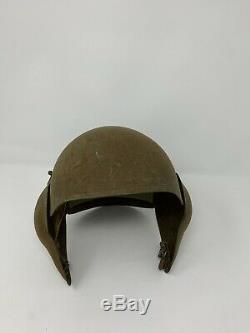 Rare Original Vintage WW2 U. S. Army Air Forces (AAF) M5 Flak Helmet with Liner