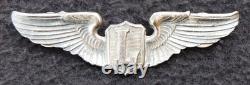 Rare Original WWII US Army Air Corps 3 Full Size Sterling CB Liaison Pilot Wing